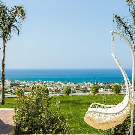 Villa Emilia I Luxury, Amazing Seaview, Next To The Town Kíssamos Екстериор снимка